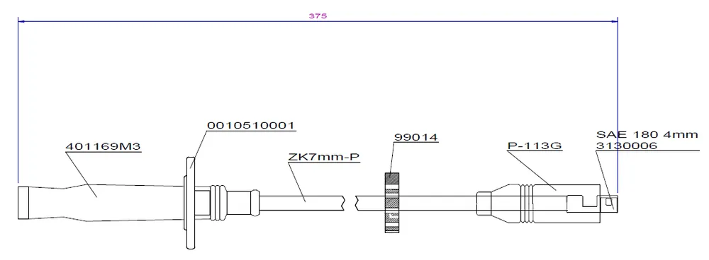 Sonderaktion Silikon Zündleitung GH 9007376 für Agrikomp BGA 086